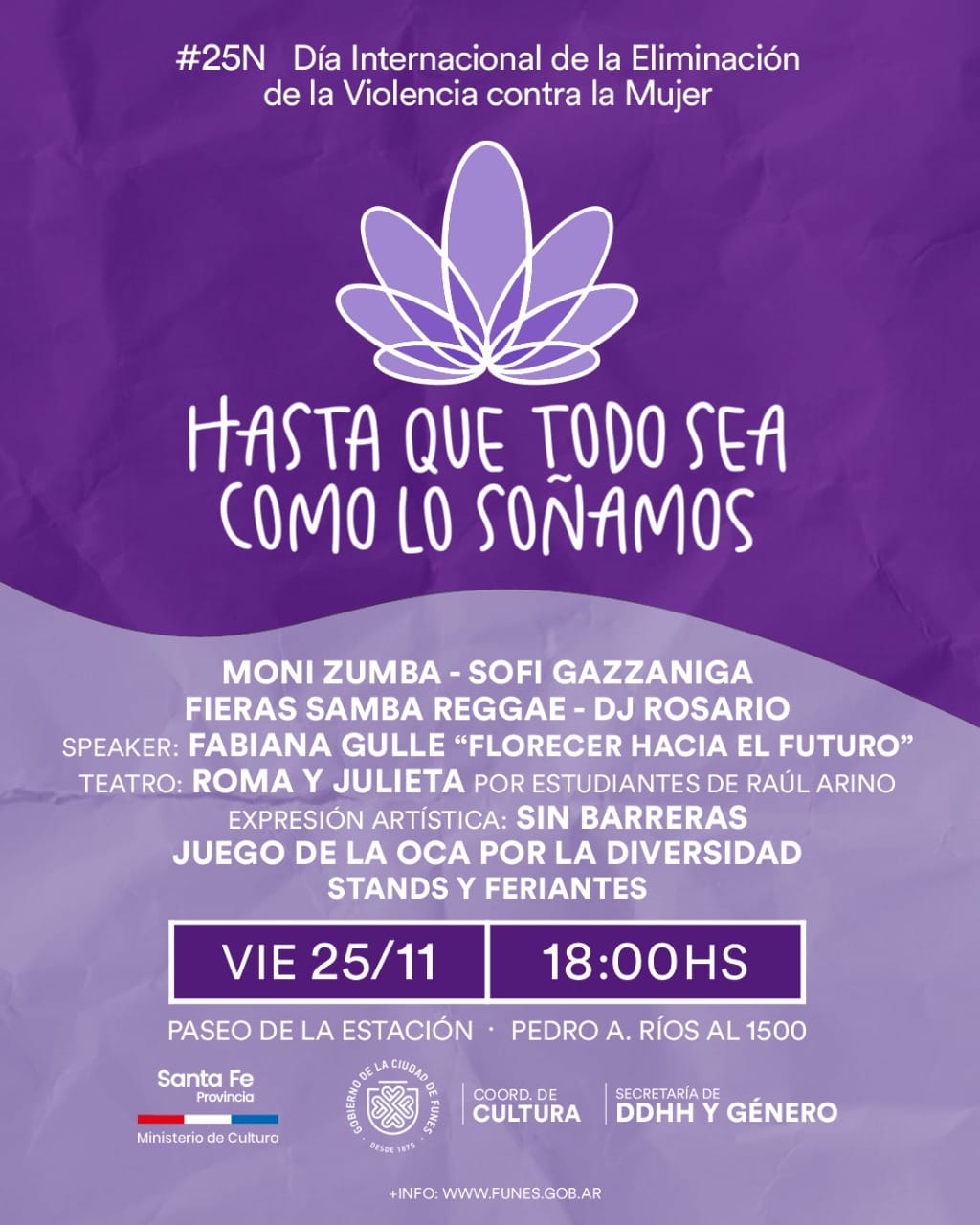Encuentro de Mujeres en Funes: “Hasta que todo sea como lo soñamos”